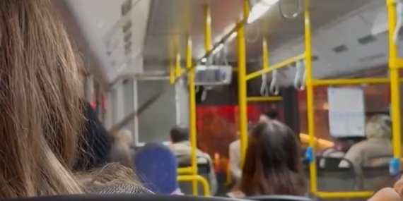 Ankara’da belediye otobüsü şoförünün trafik yoğunluğu nedeniyle kontak kapattığı iddiası