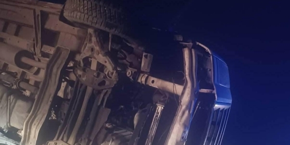 Ankara’da işçi servisi devrildi: 14 yaralı