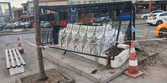 Ankara’da sürekli trafik kazalarının yaşandığı türbede yine kaza oldu