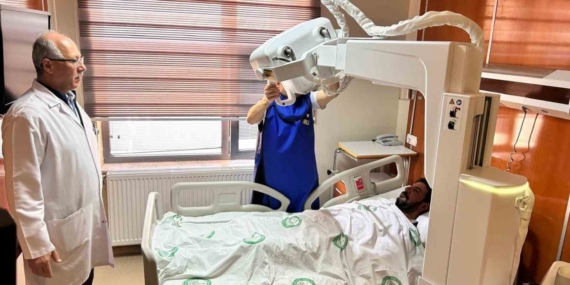 Ankara’da yerli mobil dijital röntgen cihazı hizmete sunuldu