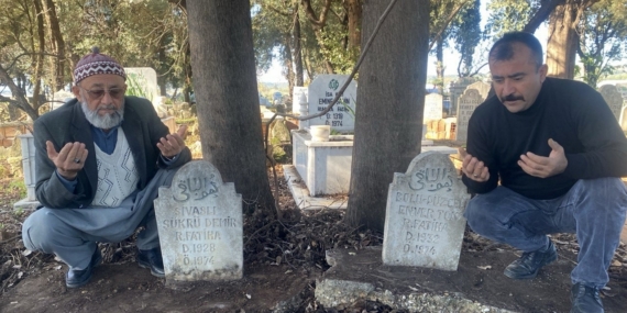 Antalya’da 50 yıl önce hayatını kaybeden iki tarım işçisinin mezarları sahiplerini bekliyor
