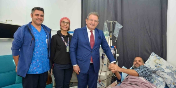 Antalya’da evde diyaliz uygulaması