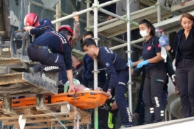 Antalya’da inşaat iskelesinden düşen işçi ağır yaralandı