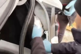 Arabaya uyuşturucu zulalayan şahıslar polisten kaçamadı: 3 tutuklama