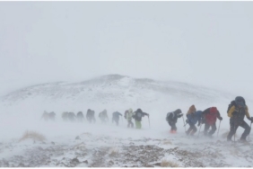 Artos Dağı’nda tipi ve fırtına: Dağcılar geri dönmek zorunda kaldı
