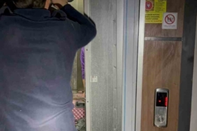 Asansörde mahsur kalan vatandaşları itfaiye kurtardı