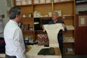 Asırlardır üretilen Kastamonu fanilasına kış günlerinde yoğun ilgi