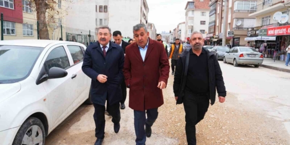 ASKİ ve Gölbaşı Belediyesi’nden Cemal Gürsel Caddesi’nde altyapı seferberliği