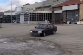 Attığı drift sosyal medyaya düştü 46 bin TL ceza yedi