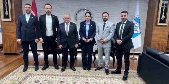 Avrupa Kayserili İşverenler Birliği’nden Başkan Büyükkılıç’a ziyaret