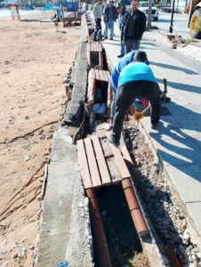 Aydın Büyükşehir Belediyesi’nde hızlı müdahale: Altıkum’da onarım çalışmaları devam ediyor