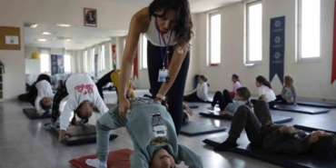 Aydın Büyükşehir Belediyesi’nin jimnastik eğitimleri devam ediyor