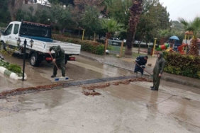 Aydın Büyükşehir’den sağanak mesaisi