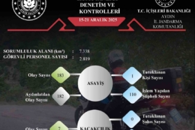 Aydın’da jandarma ekipleri bir haftada 182 olayı aydınlattı