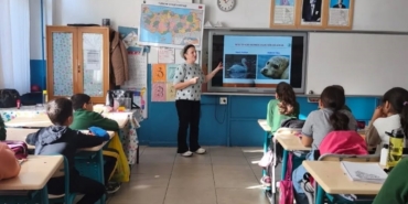 Aydın’da öğrenciler yaban hayatı ve doğayı yakından tanıyor