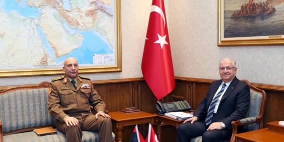 Bakan Güler, Libya Genelkurmay Başkanı Al-Haddad’ı kabul etti