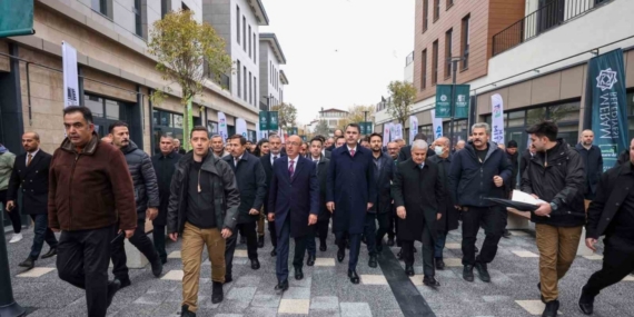 Bakan Kurum, Suriçi Çarşısı birinci etabın açılışını yaptı: "Bu proje bir vizyon eseridir, bir medeniyet iddiasıdır"