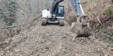 Bartın’da heyelan