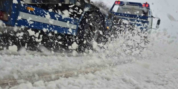 Bartın’da kar yağışı etkisini sürdürüyor