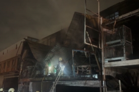 Başakşehir Atatürk Oto Sanayi Sitesi’nde korkutan yangın