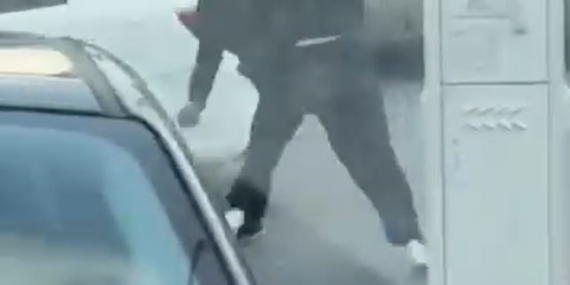 Başakşehir’de çocuk kavgası kamerada