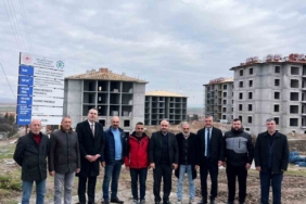 Başkan Albayrak, TOKİ çalışmalarını yerinde inceledi