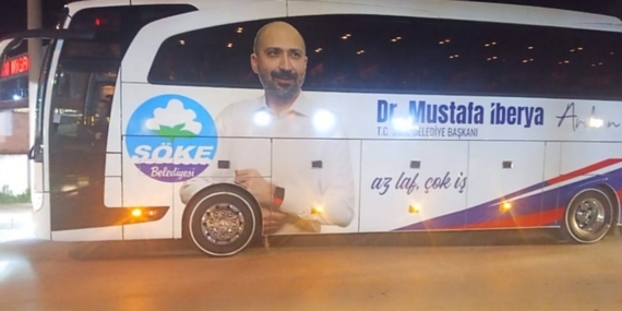 Başkan Arıkan’dan Söke Belediyesi’ne Yeni Otobüs