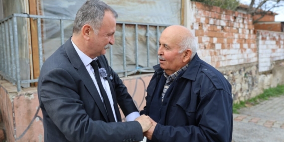 Başkan Balaban Ortaköy sakinlerinin taleplerini tek tek not aldı