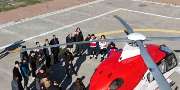Başkan Büyükkılıç’ın özel projesi Bilişim Akademisi’nin öğrencileri, havacılık teknolojilerini yerinde inceledi