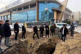 Başkan Çetinkaya, altyapı ve üstyapı çalışmalarını yerinde inceledi