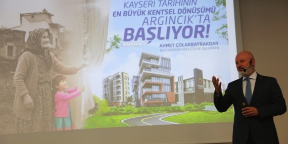 Başkan Çolakbayrakdar "Kocasinan, insan odaklı hizmetlerle altın çağını yaşıyor"