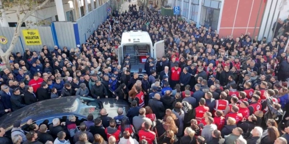 Başkan Durbay’a görev yaptığı belediyede duygusal veda
