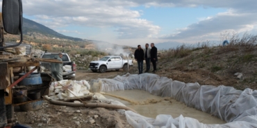 Başkan Erol, sondaj çalışmalarını inceledi