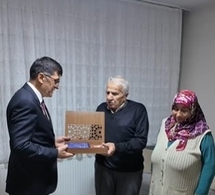 Başkan Eyüp Kahveci’den şehit polis Alaattin Özdemir’in ailesine ziyaret