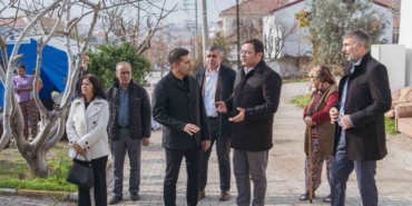 Başkan Günel’den Sındırgı’ya dayanışma ziyareti