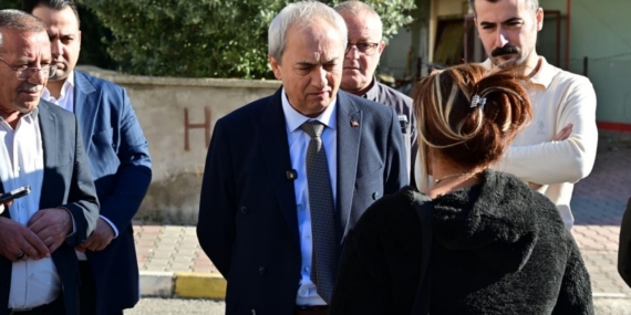 Başkan Kocagöz’den evi yanan vatandaşa destek sözü