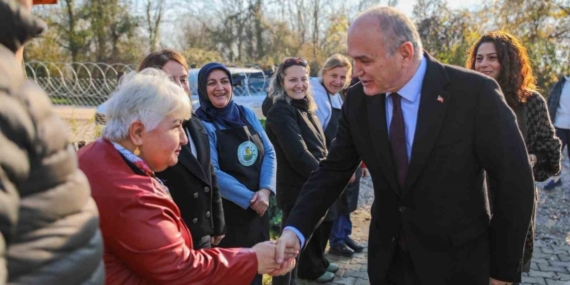 Başkan Özlü, girişimci kadınlarla bir araya geldi