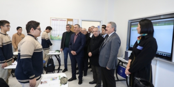 Başkan Palancıoğlu KAYSO heyetine gözde projelerini gezdirdi