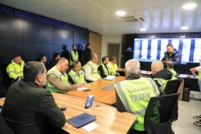 Başkan Şerifoğulları, karla mücadele çalışmalarını inceledi