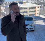 Başkan yolda kaldı, kendini eleştirdi