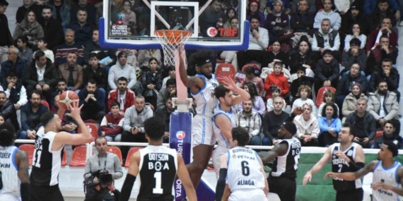 Basketbol Süper Ligi: Aliağa Petkimspor: 72 - Beşiktaş: 75