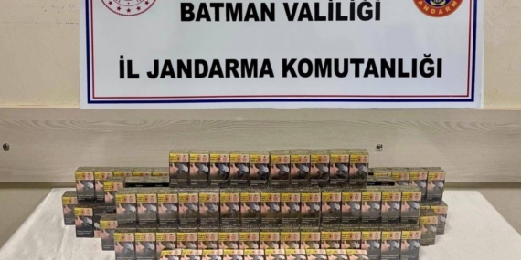 Batman’da kaçakçılık operasyonu