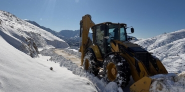 Batman’da kar yağışı ulaşımı aksattı