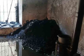 Batman’da sobadan çıkan kıvılcımlar evi küle çevirdi