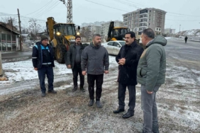 Battalgazi’de Başkan Taşkın ekiplerle birlikte sahada