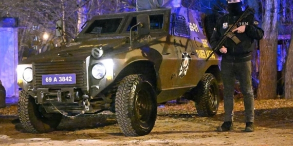 Bayburt polisi yılın en uzun gecesinde de sahadaydı