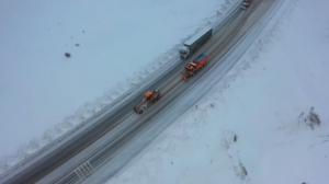 Bayburt ve Erzincan’ın yüksek kesimlerinde kar yağışı etkili oldu