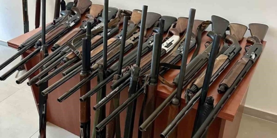 Bayburt’ta 25 av tüfeği ihale usulüyle satıldı