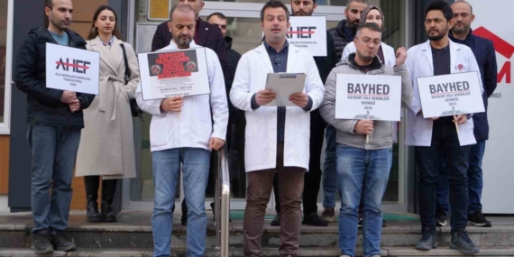 Bayburt’ta aile hekimlerinden ücret kesintilerine ve iş yüküne tepki