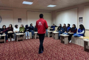 Bayburt’ta gençler bağımlılığa karşı bilgilendirildi